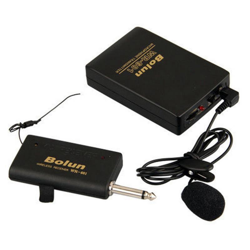 

Wireless Lavalier Microphone Wireless Fm Transmitter Receiver Lavalier Lapel Clip School Office Microphone Mic System