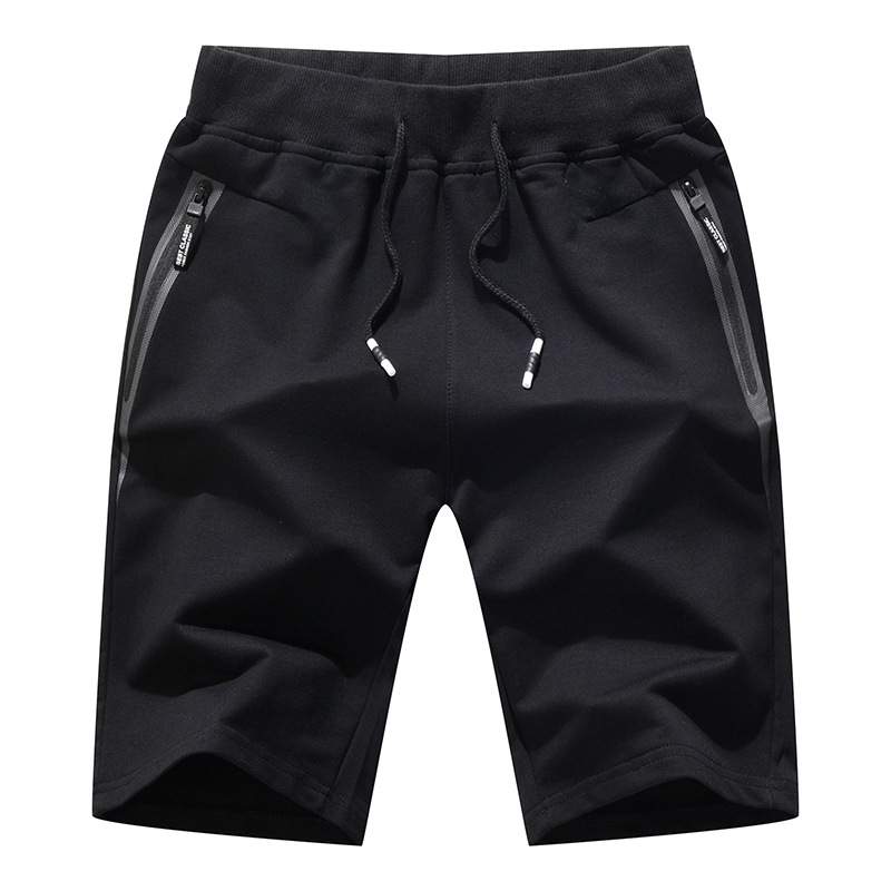 

M-5XL Summer 2020 New Men's Shorts Cotton Elastic Waist Jogger Casual Beach Shorts Male Knitted Board Shorts Mens Brand Clothing, Light grey
