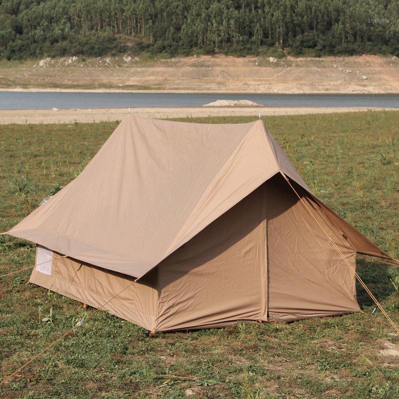 

Outdoor Luxury Tent Nordic Vintage Cotton White Bear Cabin Small Room Light Luxury Cotton Double Technology Cotton-Cloth Tents1