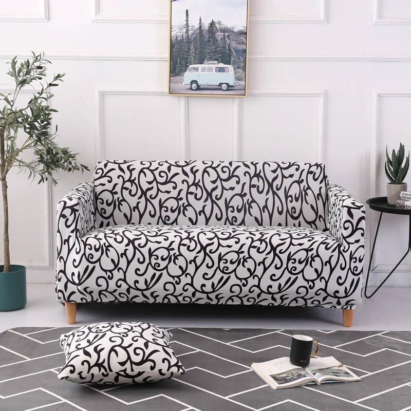 

53 Sofa cover Cotton All-inclusive Chair Couch Cover Elastic Sectional Corner Sofa Covers for Pets Home Decor1