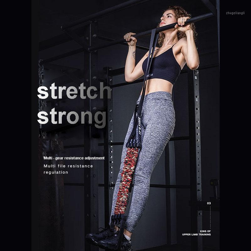 

Horizontal bar pull-up auxiliary belt belt training pull resistance home fitness equipment1