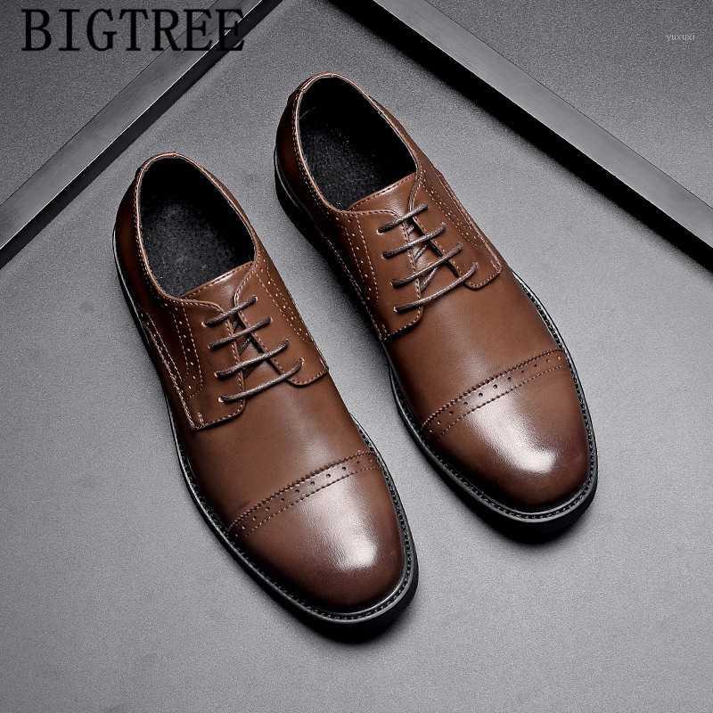

Brogue Shoes Men Formal Italian Mens Dress Shoes Leather Dress Coiffeur Office Men Formal Brown Ayakkab1, Black