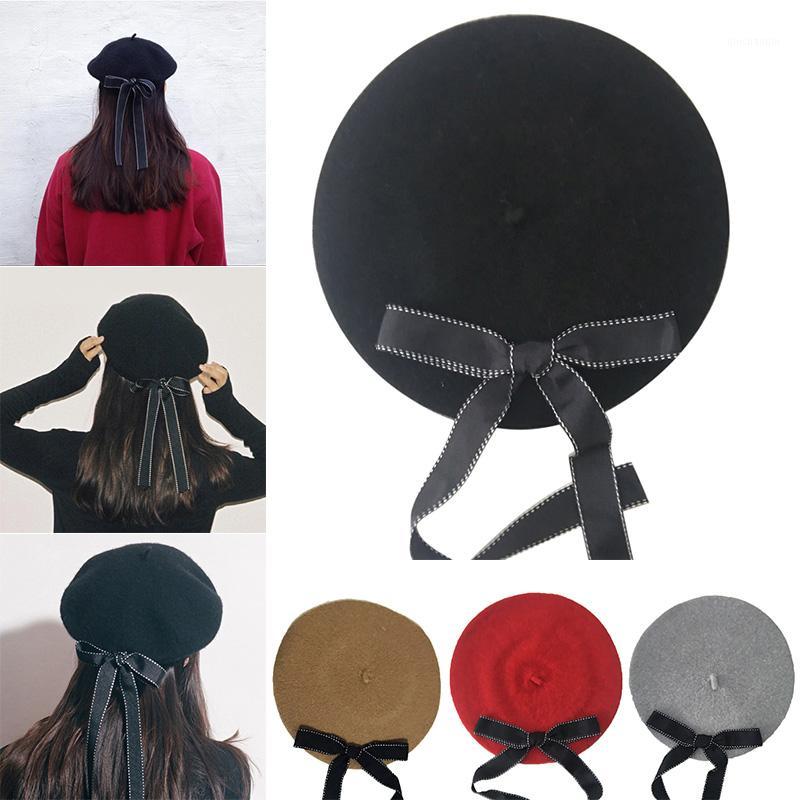 

Newly Beret Hat Vintage Elegant Soft Stretch Cap Lightweight Classic Winter Beanie S661, Red