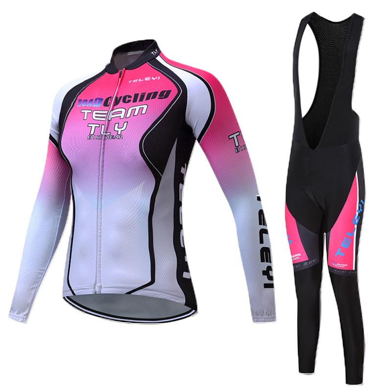 

Cycling Jersey Women Pro Bike Clothing Bicycle MTB Clothes Triathlon Suit Uniform Skinsuit Kit Sport Jacket Dress Outfit Maillot, Sets 7