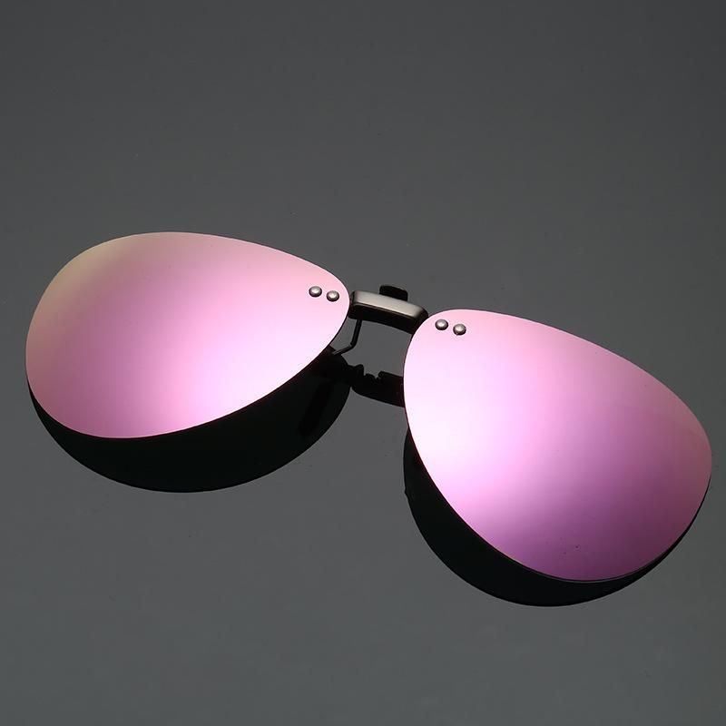 

Sunglasses Vazrobe Clip On Lens Women Men Polarized Driving Sun Glasses Lenses For Myopia Driver Mirrored Anti Reflective