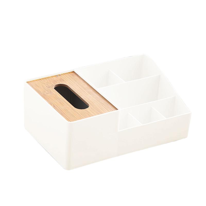 

Dining Room Multifunctional Bedroom Dressing Table Tissue Box Bathroom Desktop Kitchen Home Decor Storage Holder Paper Dispenser