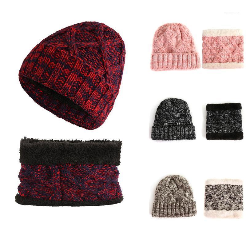 

Children Crochet Hat Fur Woolen Knit Beanie Raccoon Warm Caps+scarf Shawl Suit Autumn Winter Warm Earmuff Colorful Crown Caps1, Bk