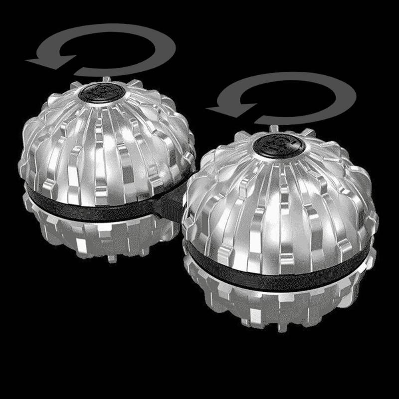 

Massage Ball Rotating Gyro Decompression Pain Relief Hand Cervical Massager Fitness Body Fascia Massage Yoga Exercise Relief