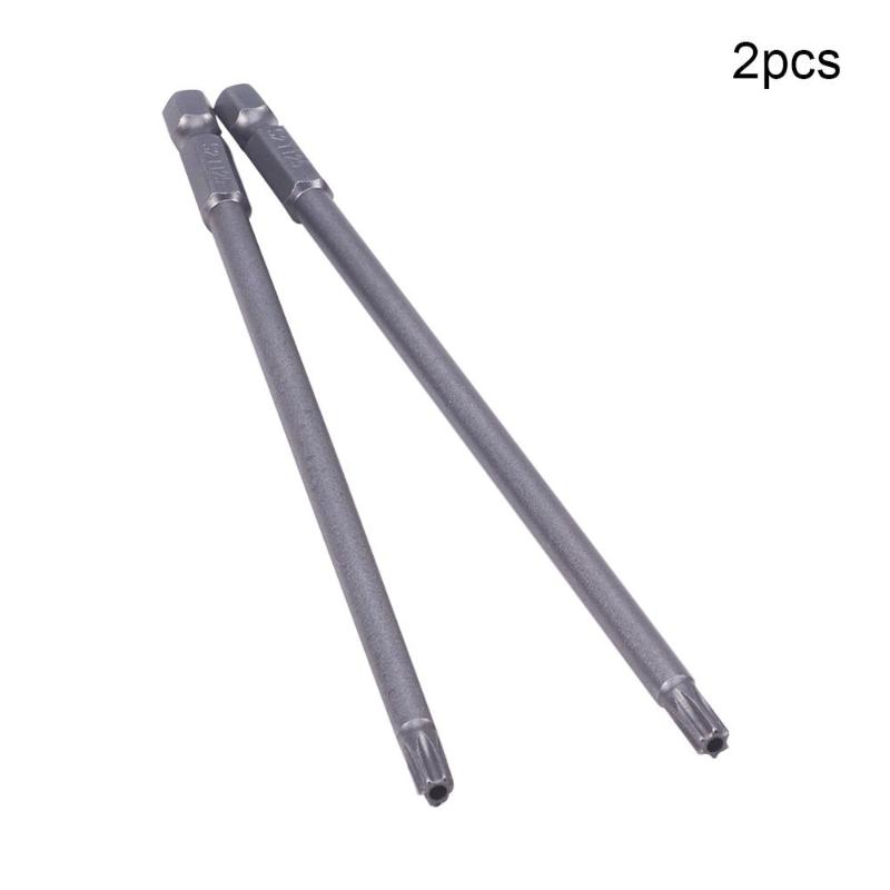 

Utoolmart 2/5pcs Torx Screwdriver Bits S2 100/150mm Length 1/4'' Hex Shank Magnetic Screw Driver Bit T8 T10 T15 T20 T25 T27 T30