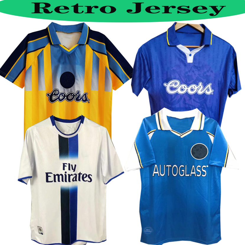 

11 12 Retro Soccer Jersey Lampard Torres Drogba 96 97 Final Terry David Luiz MATA Football Shirts Camiseta Crespo Hasselbaink Retro Uniform, Black