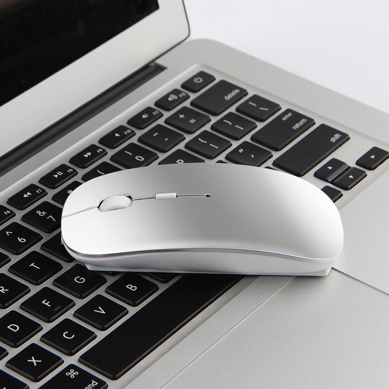 

portable Wireless Bluetooth Mouse Rechargeable Silent Mouse For Laptop Notebook Air Pro MX250 12.5" 13.3" 15.6" Mi Book1