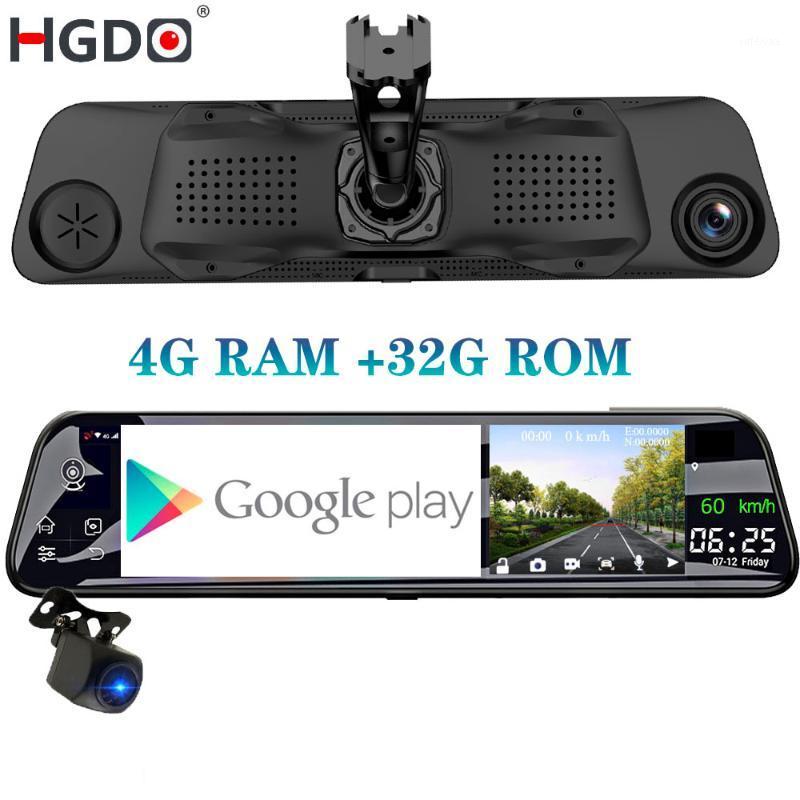 

HGDO 12'' 4G ADAS Car DVR Camera 4+32G Android 8.1 Rear View Mirror FHD 1080P WiFi GPS Dash Cam Registrar Video Recorder1