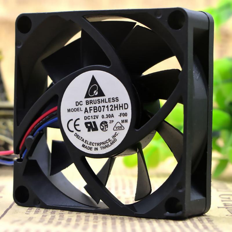 

for delta AFB0712HHD 7CM 7015 70*70*15MM 12V 0.30A three-wire CPU 70mm cpu fan