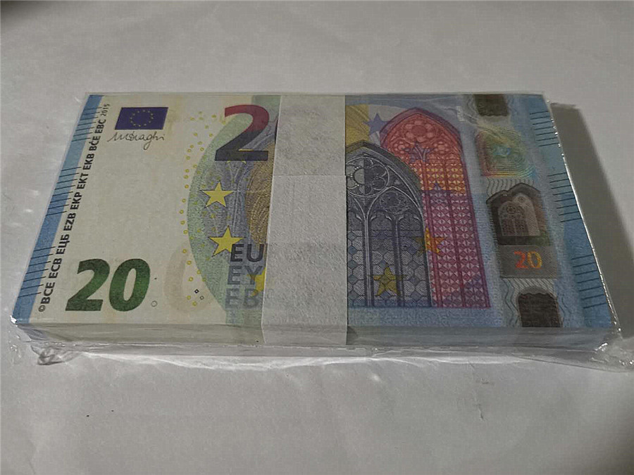 

Hot selling Simulation Euro banknotes props banknotes DIY children's props game coins Euro game props banknotes 20Euro denomination 06