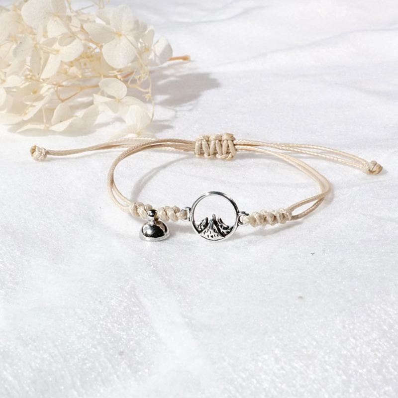 

Charm Bracelets Couple Bracelet Student Personality Exquisite Lover Bangle Gift For Each Other Vintage Jewelry Nylon Accessories