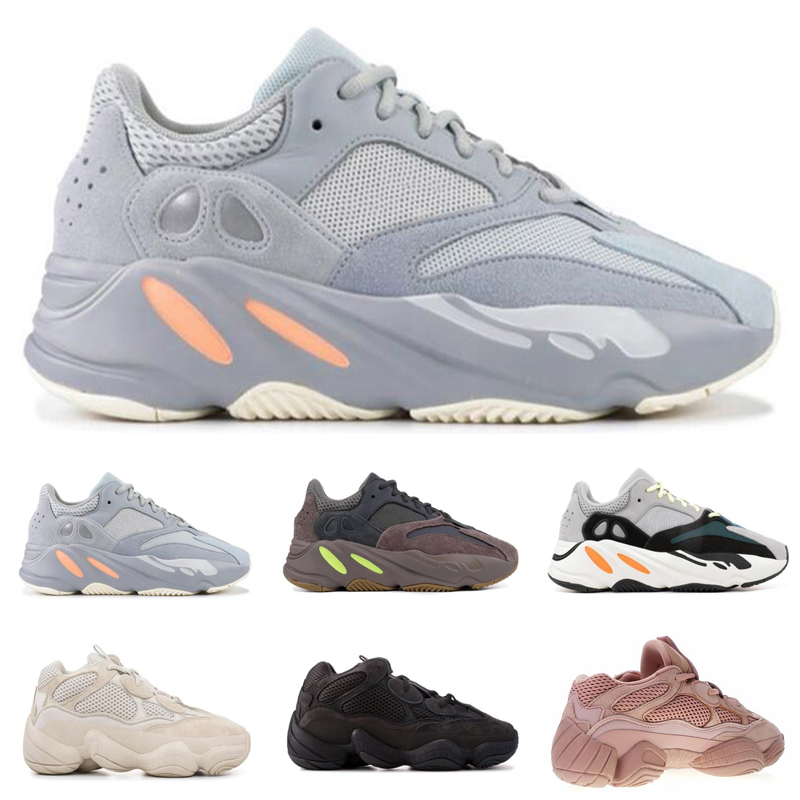 

700 Kids Shoes Wave Runner Solid Grey Inertia Mauve Baby Outdoor Shoes Kanye West 700 Running Shoes Children Sneakers Size 28-35, As photo 2