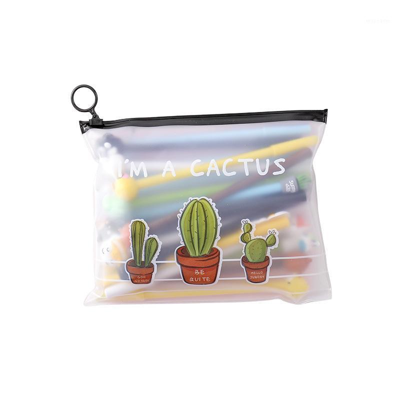 

1set Cartoon Pattern Cute Student Cartoon Gel Pen Pencil Case Set Boys and Girls 20 PCS Gel Pen with Bag1