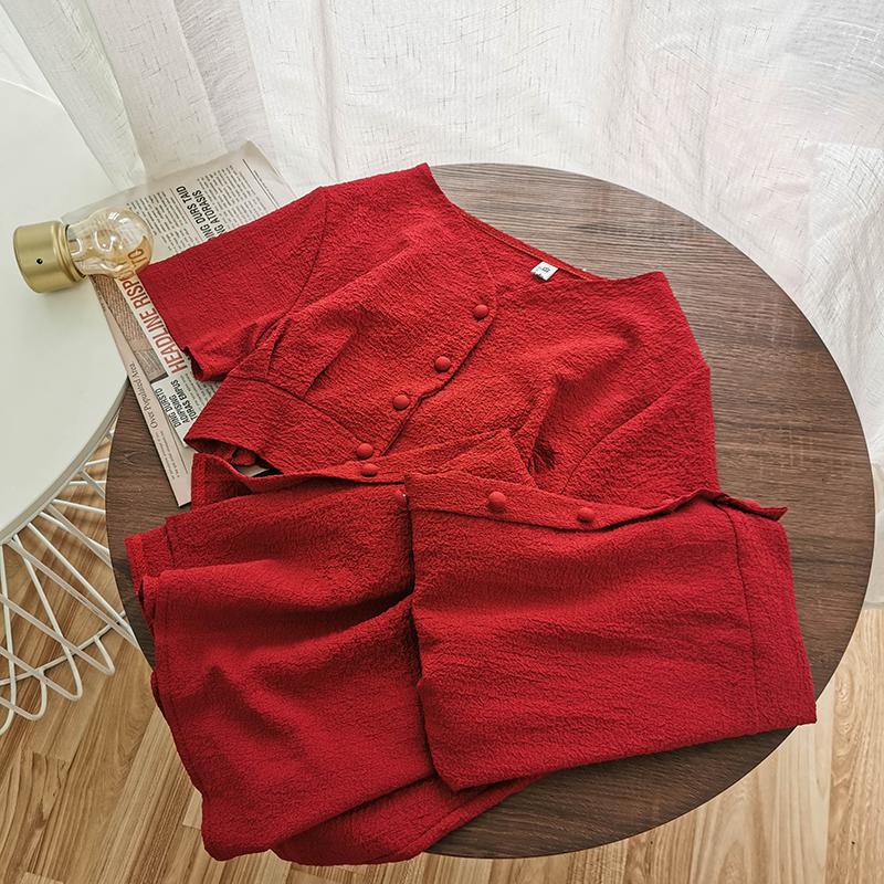 

Women Button Up Two Piece Sets Long Skirts Crop Tank Top Sexy Elegant Pajama Cord Party 2021 Summer Two Piece Outfits Women, Black