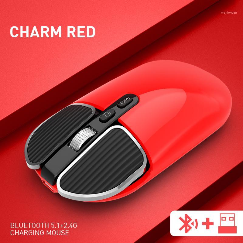 

Wireless Bluetooth Mouse Gaming Dual-mode Computer Mice 5.8GHZ Wireless Mouse Portable USB 1600DPI Silent For Desktop1