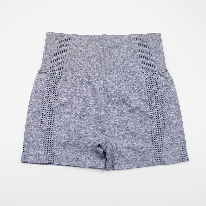 

Seamless Shorts Women Gym High-Waist Fitness Stretchy Sportswear Female Yoga Shorts Girl Running, Green