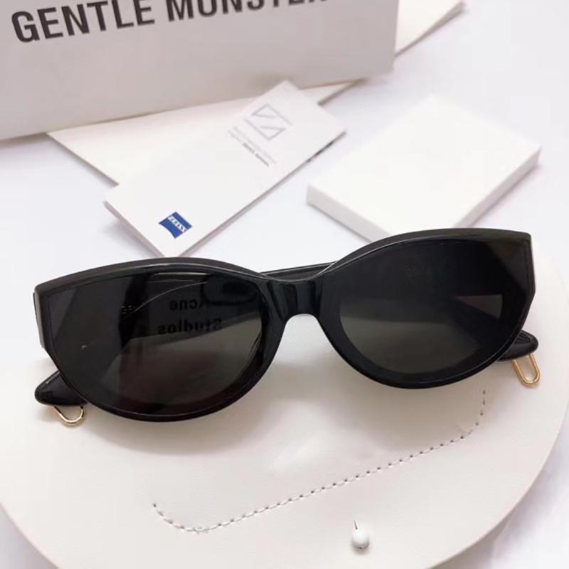 

Sunglasses Retro Small Frame Polygon Cat Eyes Women Gentle Brand Designer GW 003 Cheetah Decoration Ladies Sun Glasses UV4001