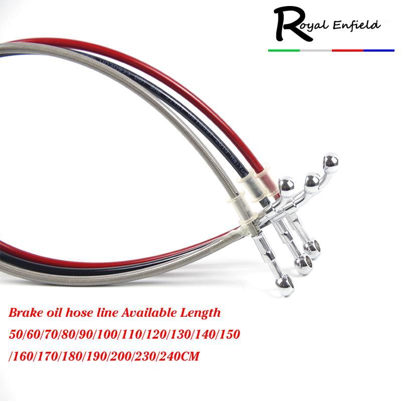 

1500mm 2000mm 2300mm Motorcycle Brake Pipe Tubing Braided Steel Hydraulic Reinforced Brake Or Clutch Oil Hose Line Pipe1