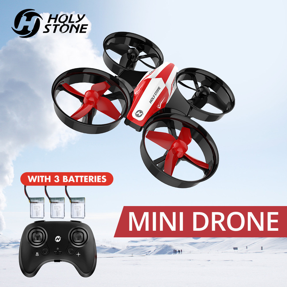 

Holy Stone HS210 Mini RC Drone Toy Headless Drones Mini RC Quadrocopter Quadcopter Dron One Key Land Auto Hovering Helicopter 201125, Mini drone gn