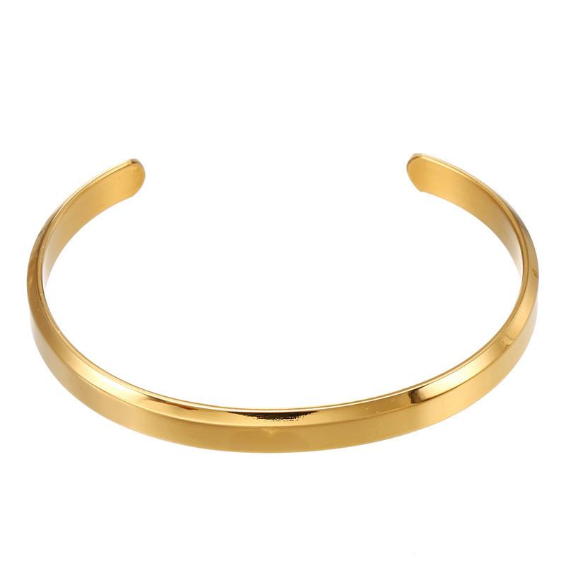 

minimalist big round charm color stainlee steel drop corrosion resistance adjustable jewelry for male female 2020