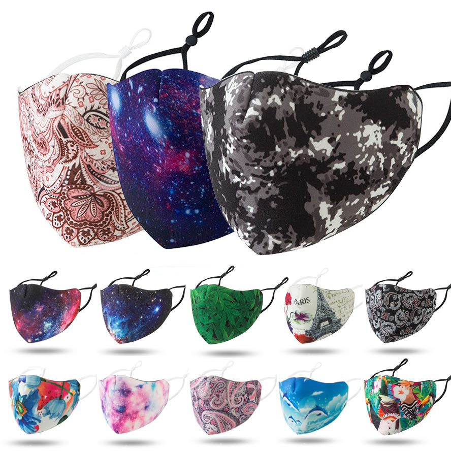 

face mask 2021 fashion designers masks adult breathable black dustproof mouth masks anti dust haze PM2.5 washable facemask for men women