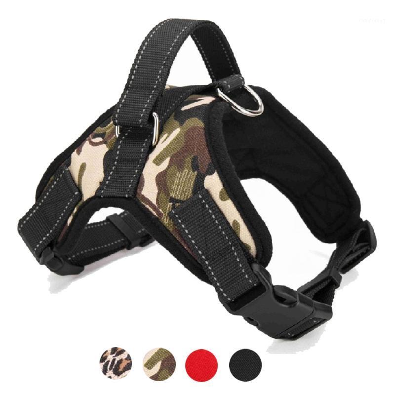 

Pet Dog Harness Vest No Pull Leash Nylon Adjustable Walking Harness Collar For Husky Small Medium Large Dog Pet Supplies1