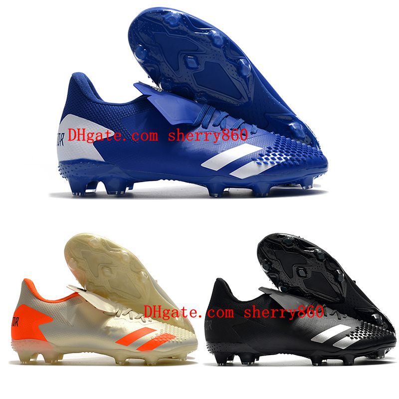 

2020 mens soccer shoes Predator Mutator 20.1 FG soccer cleats football boots leather outdoor scarpe calcio, As picture 1
