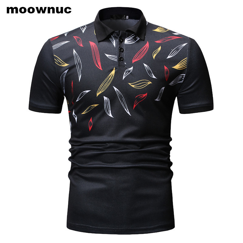 

2021 Summer Shirt Polo New Quality Jersey 100% Cotton Short Shirts Men's Size -xxxl 3NJ2, Black