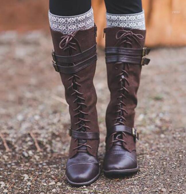 

New Arrival Shoes Woman Fashion Boots Mid Calf Casual Boots Ladies Shoes luxury women designers botas muje1