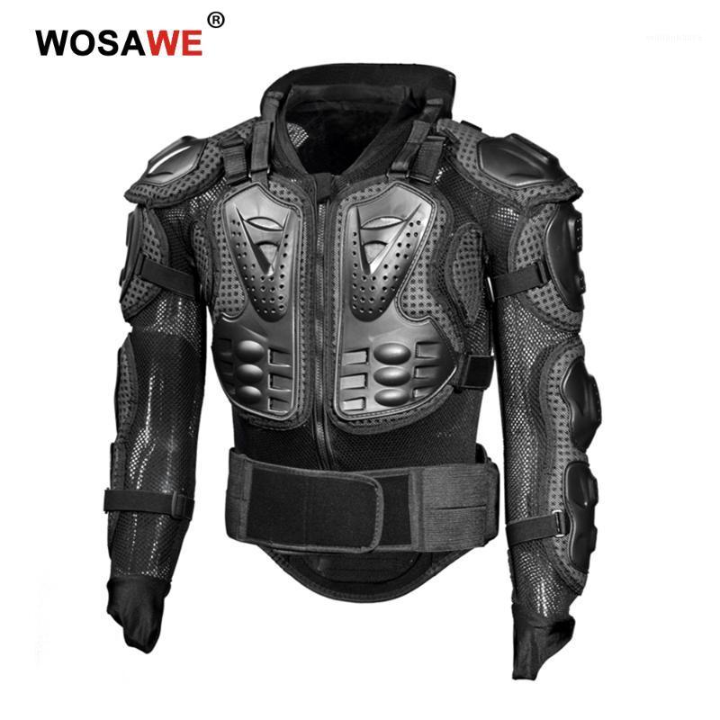 

GHOST RACING Motorcycle Armour Full Body Protector Motocross Back Support Shockproof EVA Moto Riding Spine Shoulder Protection1