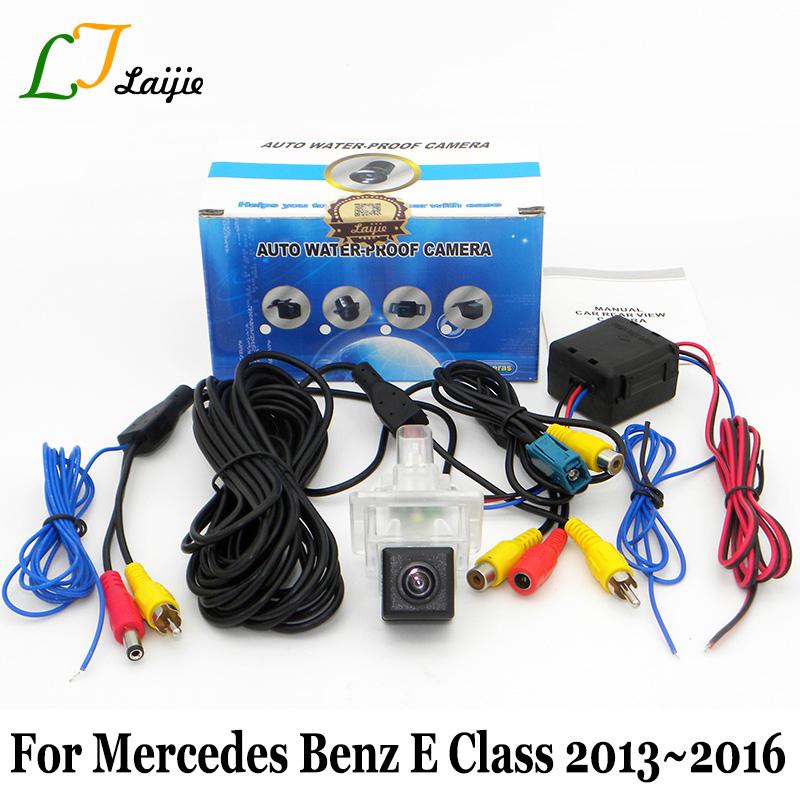 

Parking Camera For E Class W212 S212 C207 Facelift After 2013~2020 / HD CCD With Power Relay Car Rear View Camera