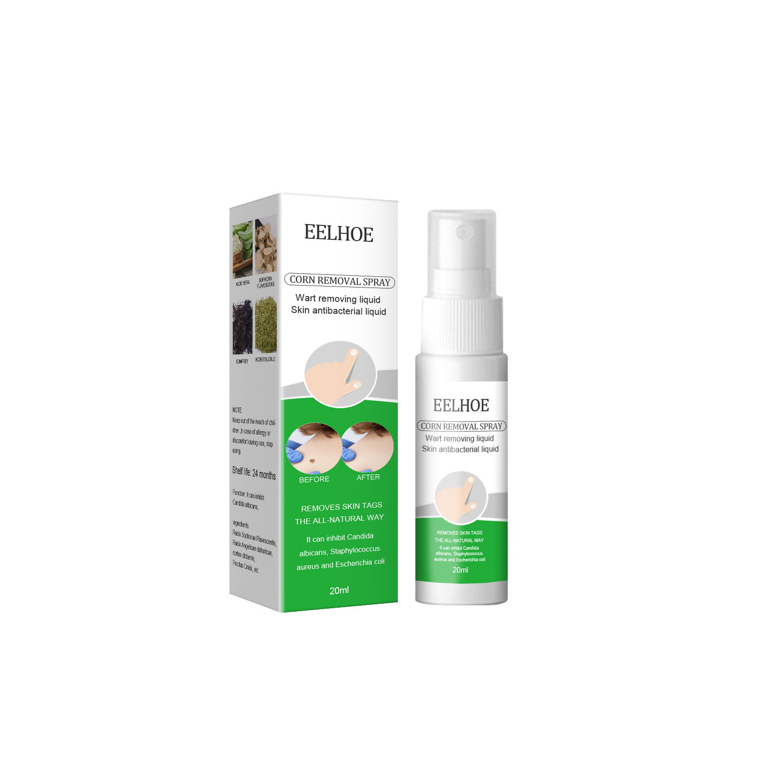 Free freight eelhoe Skin wart removal liquid to meat thorns flat especially hand and foot cocoon corns plantar warts filamentous-image-751295286