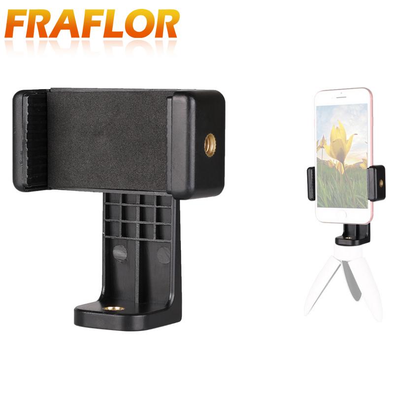 

Universal Mobile Phone Live Stand Holder 360 Degree Rotation Mini Lightweight Table Tripod Mount Adapter Kit with 1/4 Screw Hole