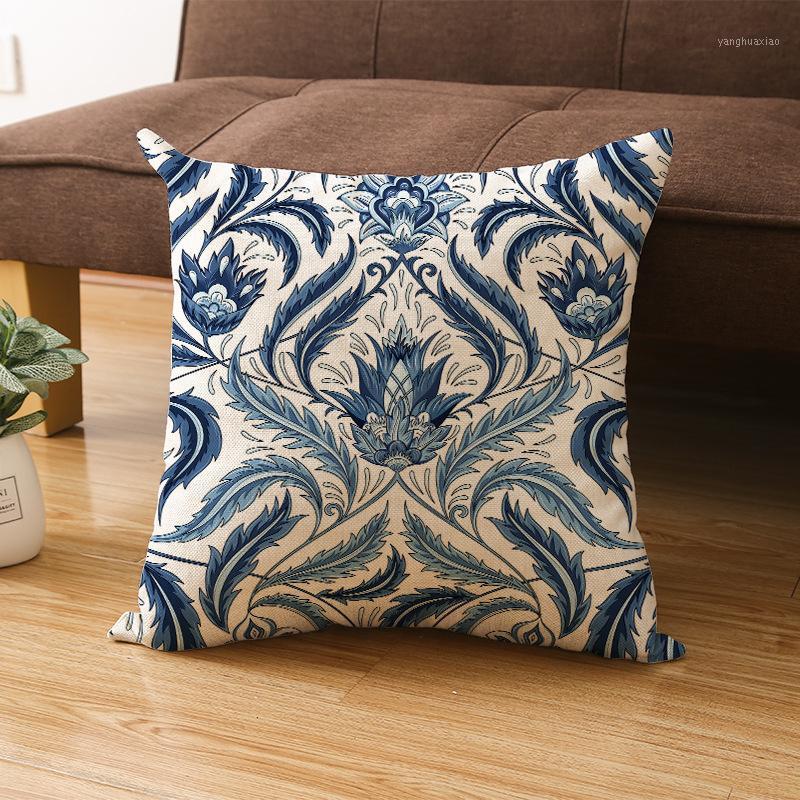 

45x45cm Bohemian Vintage Cushion Cover Pillow case Home Decoration Linen Sofa Car Throw Pillowcases Decorative Boho Pillow Cover1, Sbc 10