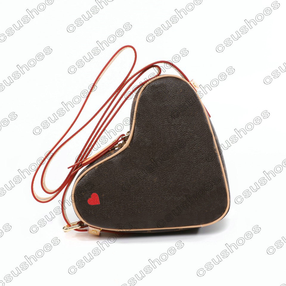 

GAME ON COEUR Mini Desinger Red Heart M57456 Handbags Luxurys Designers VINTAGE Bag Messenger Shoulder Crossbody Bag Leather Totes