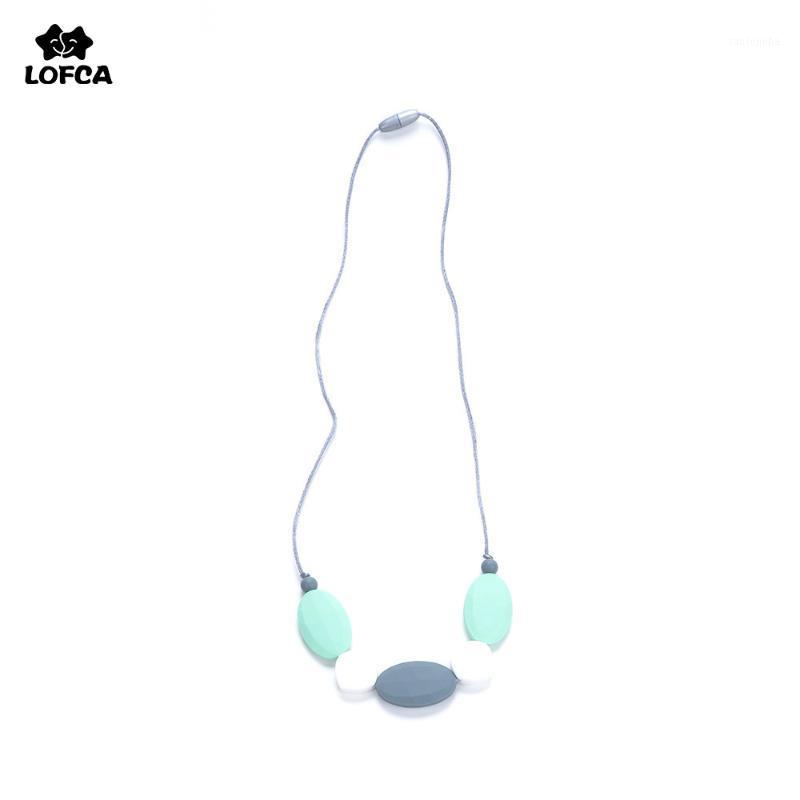 

LOFCA Silicone Necklace For Baby BPA Free Silicone Teething Jewelry For Mommy Made of Chewable Beads Toys Baby1