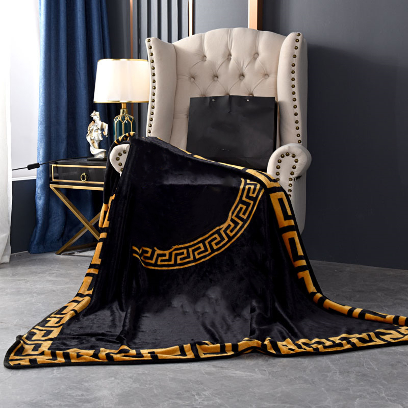 

Luxury Designer Blanket Crochet Soft Shawl Portable Warm Sofa Bed Throw Cape Blankets