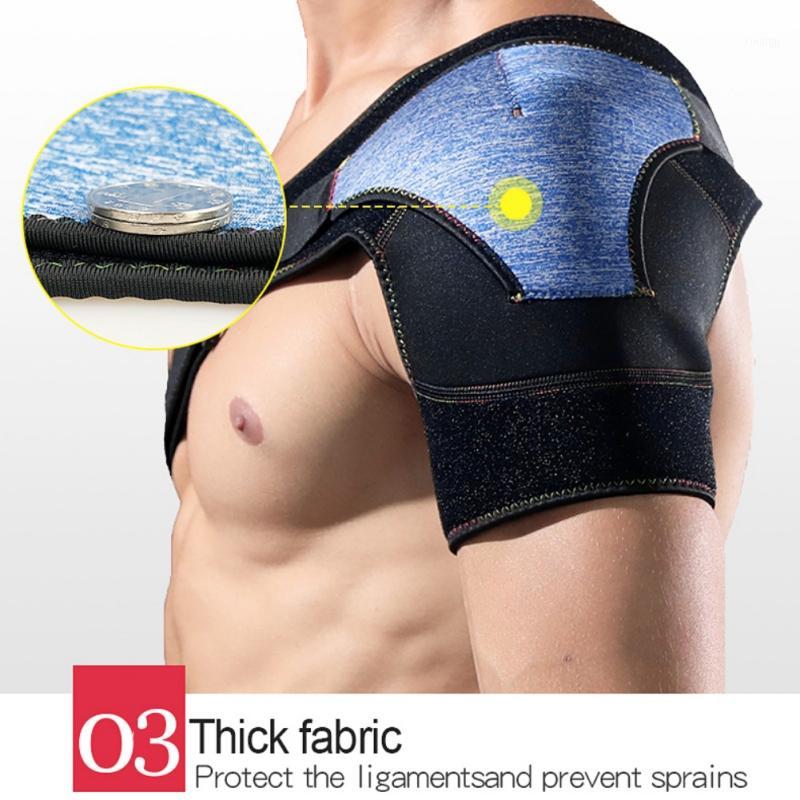 

Hot Adjustable Back Protection Posture Corrector Function Training one Shoulder Support1, Blue