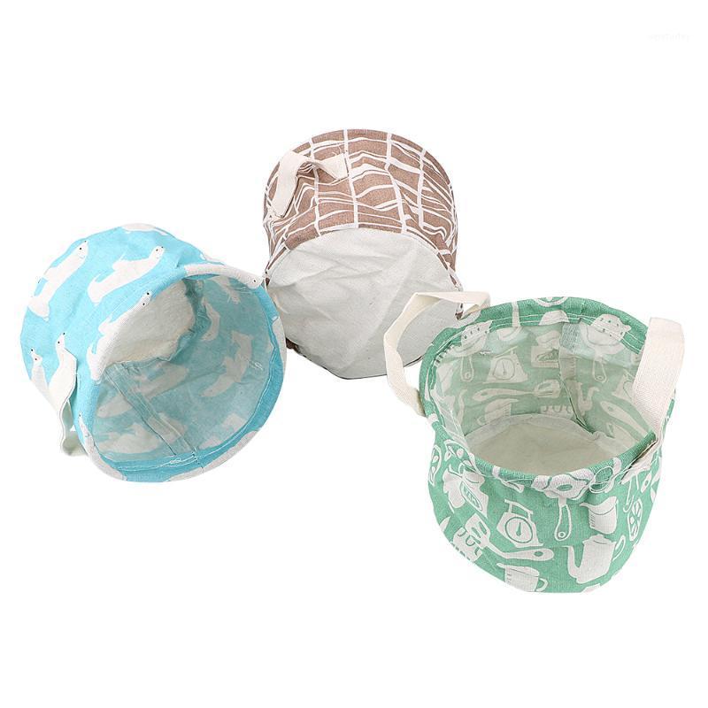 

Cosmetic Storage Basket Travel Luggage Organizer Desktop Storage Basket Large Home Organization Sundries Bag With Handle Canvas1