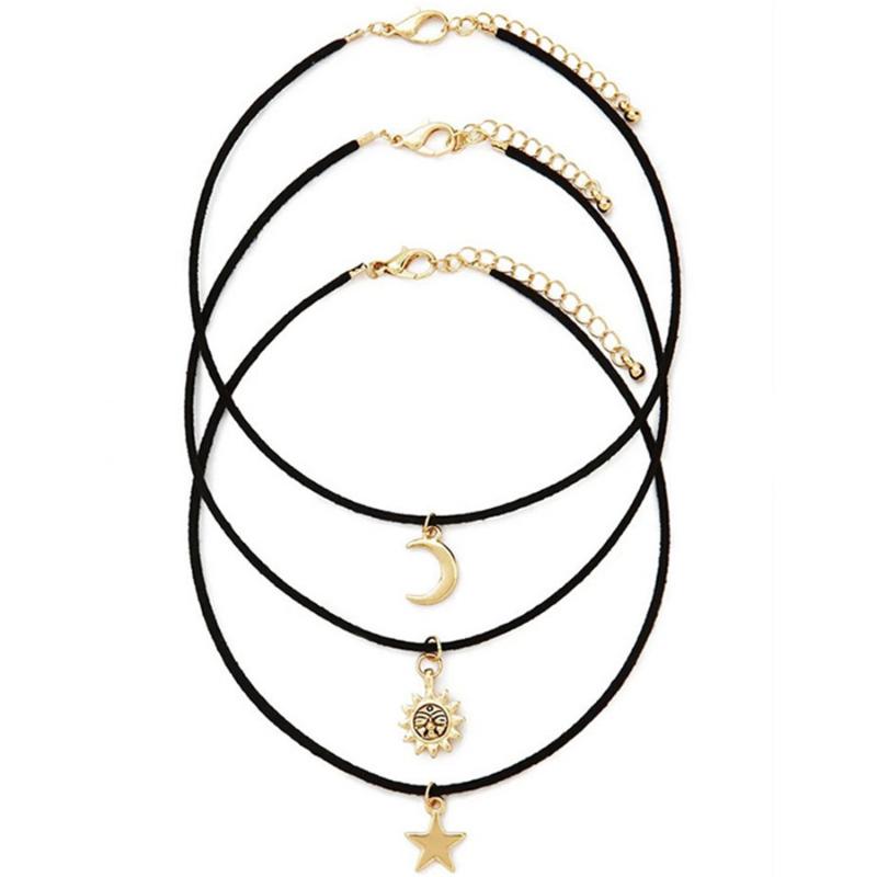 

XQ xq 2020 free shipping fashion accessories, a variety of styles fashion necklace pendant on black party