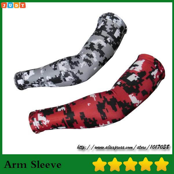 

2020 Hot selling New arrival Camo arm sleeves Compression Arm sleeves For Baseball Football Basketball shooting Golf, Mix color