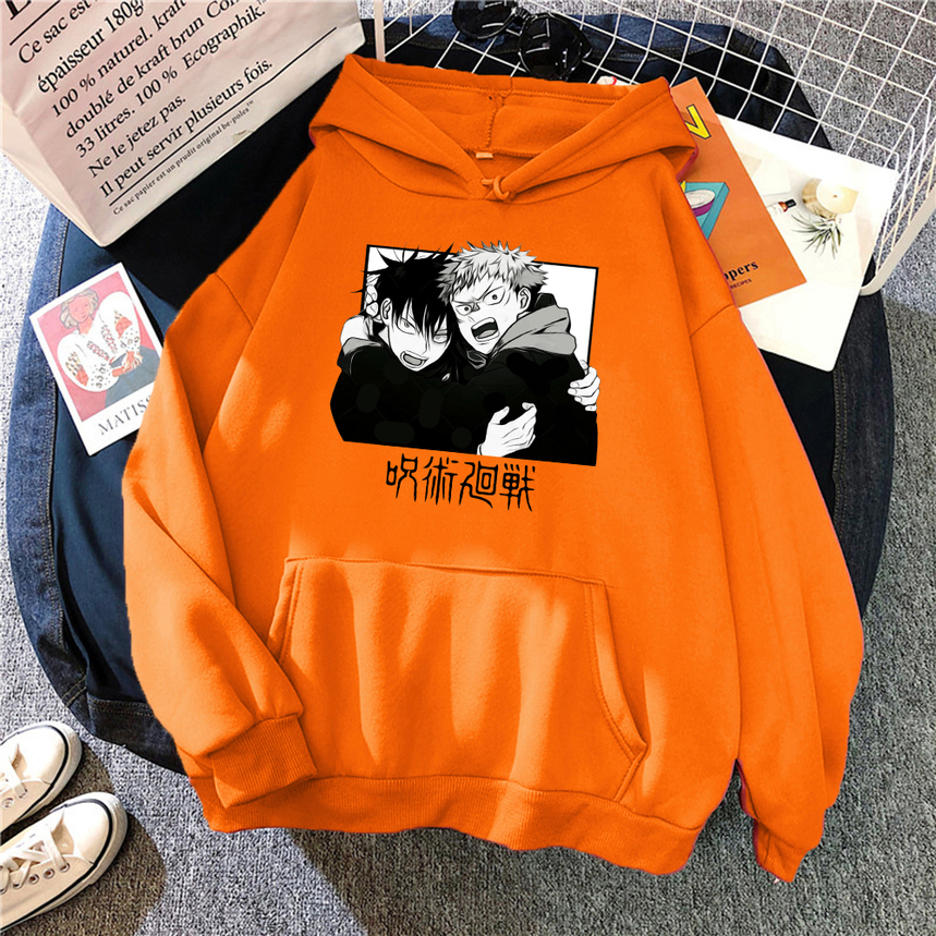 

Jujutsu Kaisen gojou Satoru Hoodie, Harajuku style clothing, leisure, winter, cartoon, Black