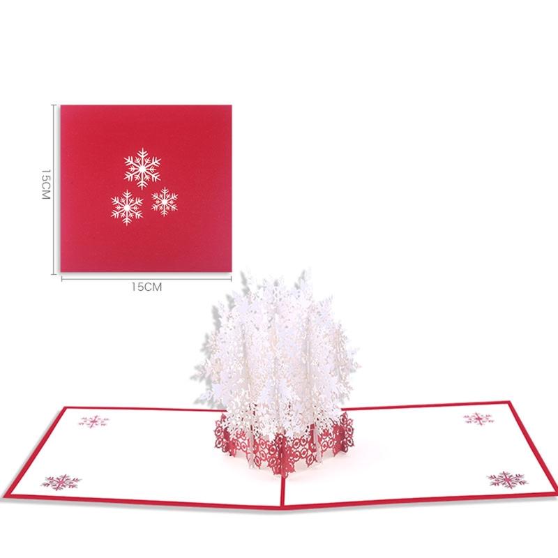 

Christmas 3D Up Greeting Cards Postcards Invitations Envelope Birthday Party E56E