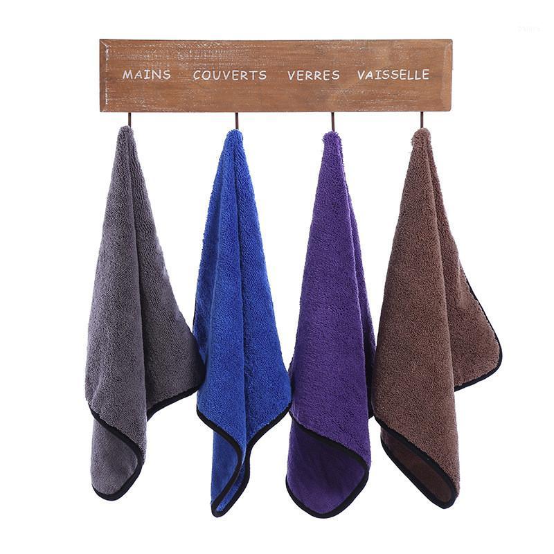 

40x40cm Car Care Polishing Super Thick Plush Microfiber Car Cleaning Cloth Care Wax Detailing Washing Drying Towel1