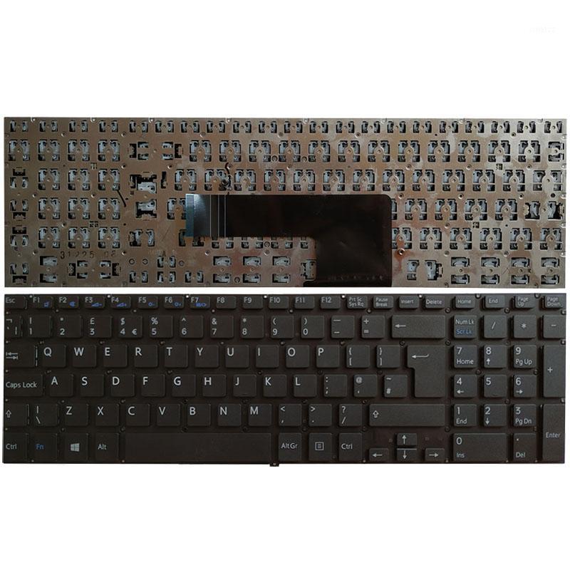 

UK laptop Keyboard for VAIO SVF15 SVF15A SVF152C29M SVF152C29M SVF152C29L SVF15E SVF15N17CXB With palmrest upper cover1