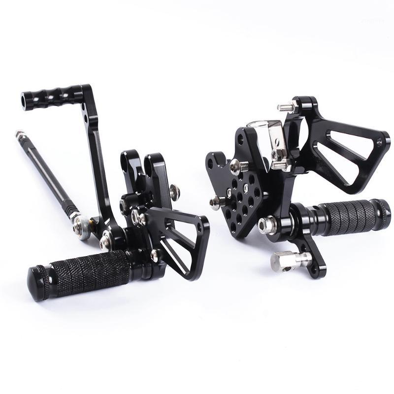 

For SV650 SV650S 1998-2014 GSXR1000 GSXR 1000 2001-04 Motorcycle Adjustable Rearsets Rear Sets Foot Pegs Pedal Foot Rests1